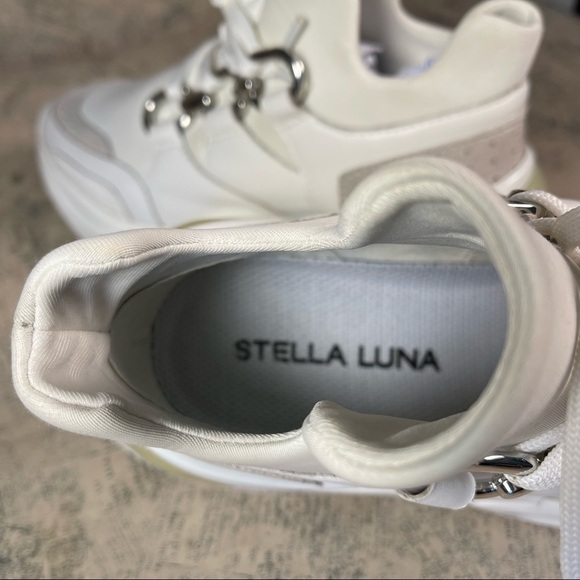 Stella Luna Lucien Chain leather trainers - Picture 12 of 15